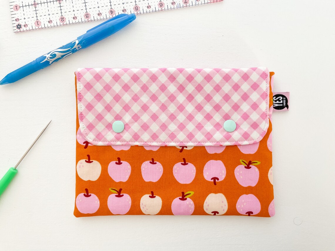 Patchwork Snap Pouch PDF Pattern Instant Download Etsy Australia