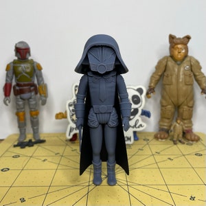 Spaceballs &quot;Dark Helm&quot; Custom 5-POA 3,75&quot; Figur - unbemalt Kit