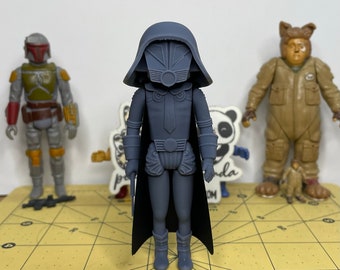 Spaceballs "Dark Helmet" Custom 5-POA 3.75" Figure - Unpainted Kit