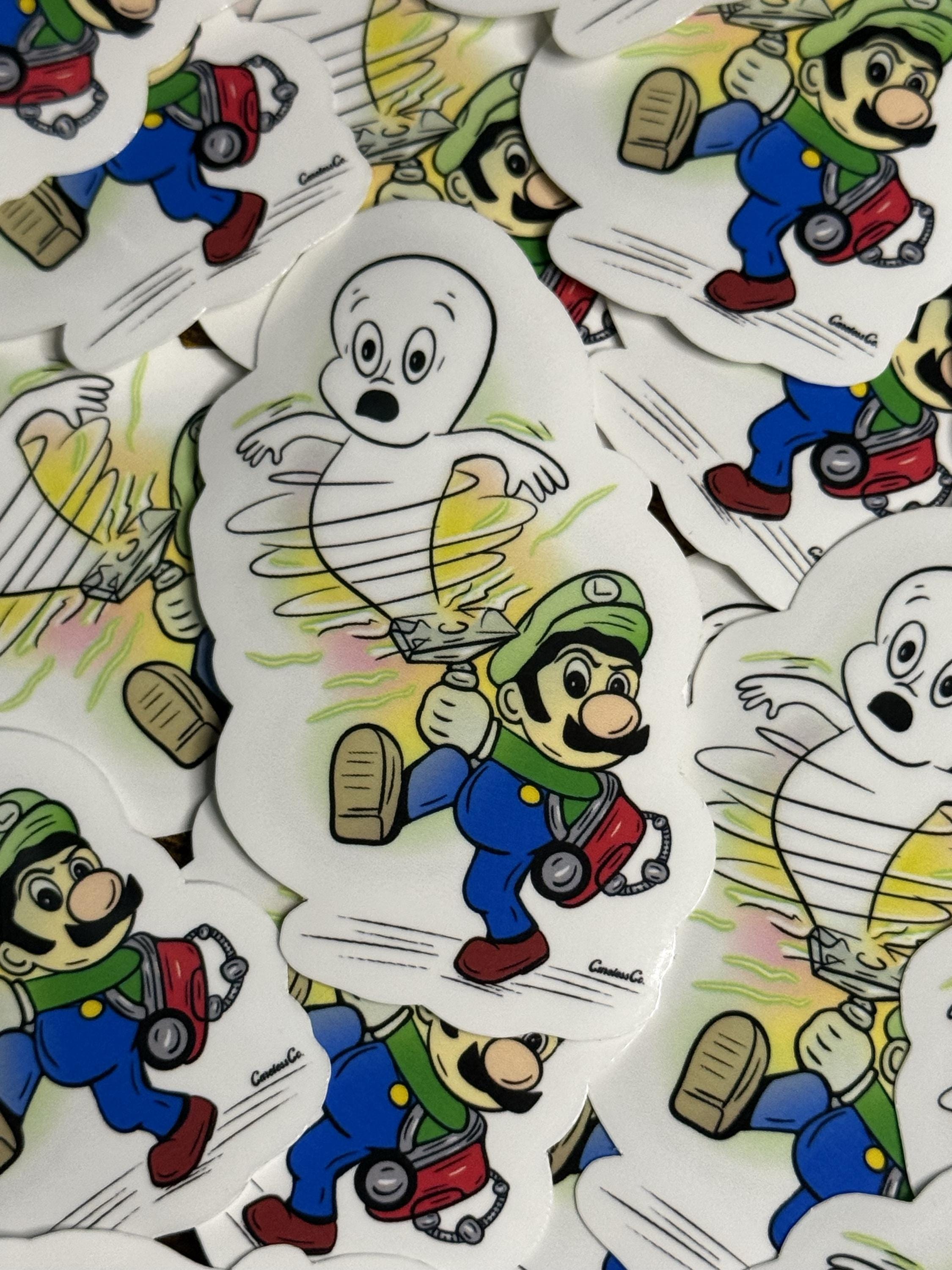 Luigi & Casper Sticker - Etsy