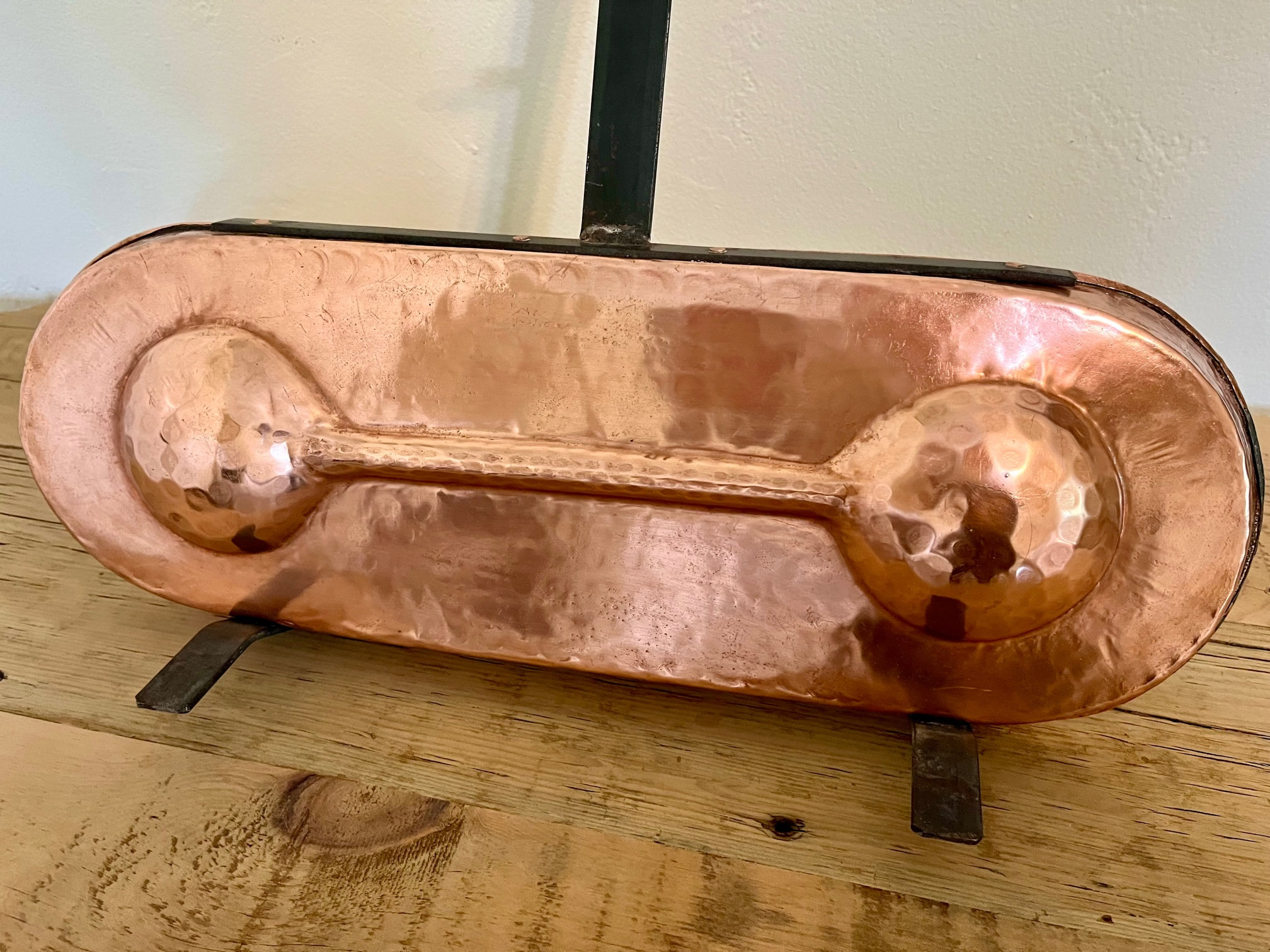 Cookware A Good Vintage French Large Copper Leche Frites Dripping Pan ...