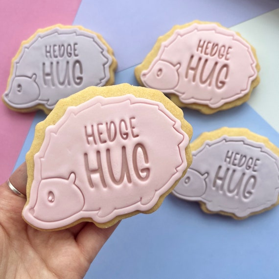Hug Biscuit Gift Box | Hedgehog Shortbread Vegan Cookies | Pick Me Up Gifts