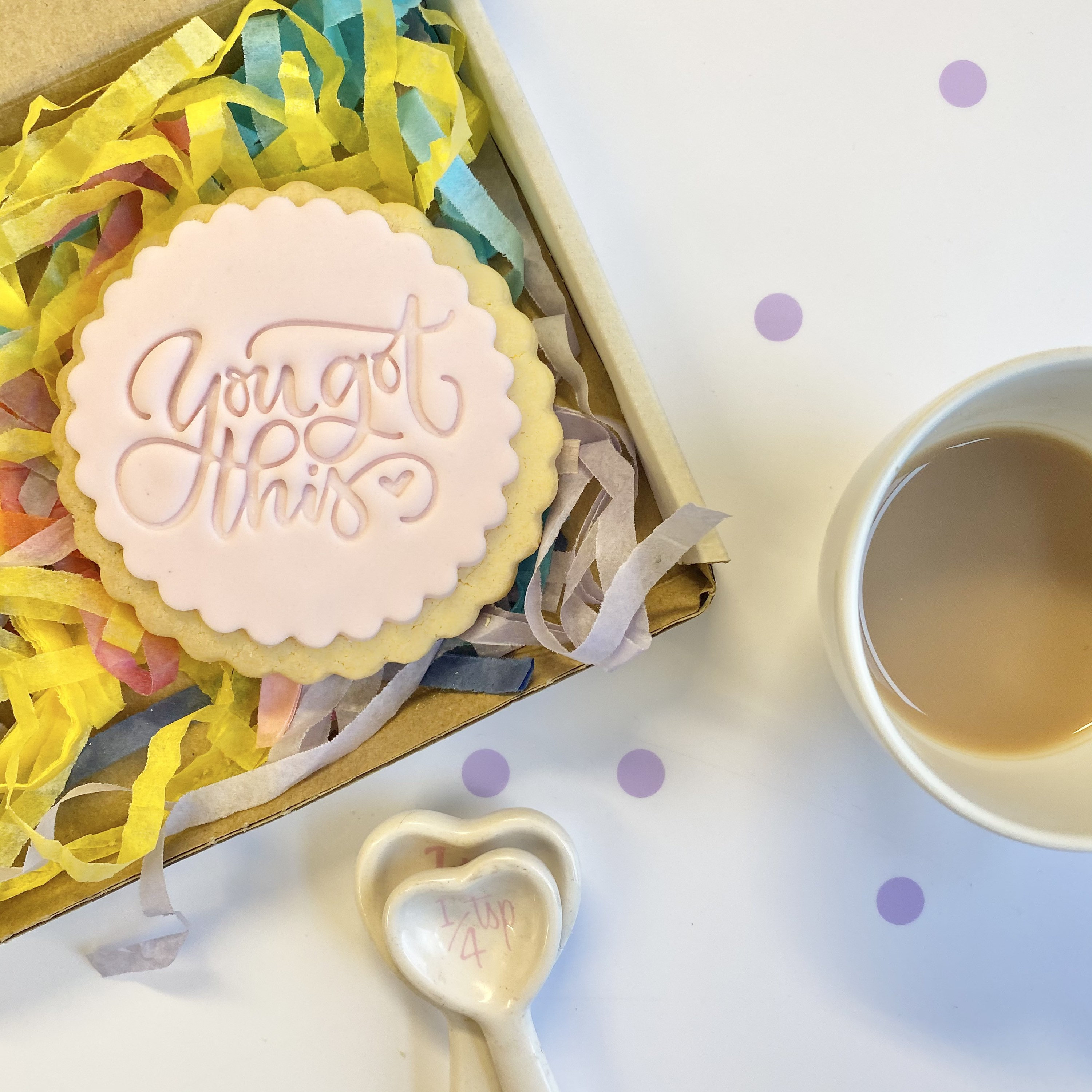 Personalised Biscuit Gift Box Letterbox Gift Hug Gift Etsy UK