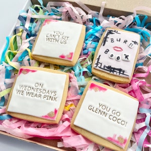 Mean Girls Biscuit Gift Box | Selection Box | Shortbread Cookies | Personalised Gifts | Birthday Gift