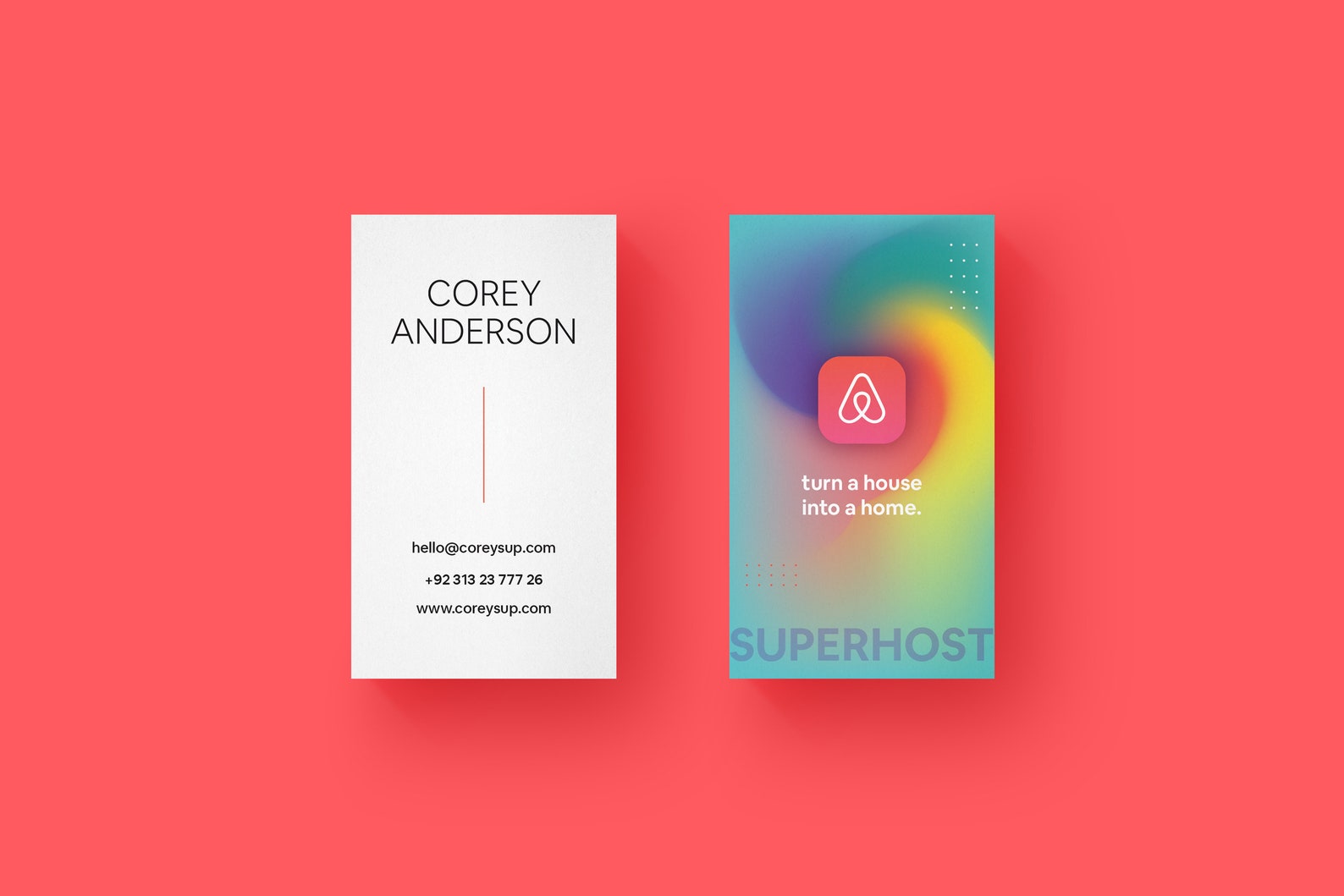 Modèles de cartes de visite dhôtes Airbnb Carte de visite Etsy