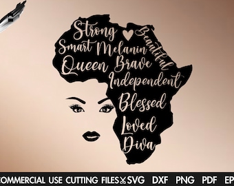 Free Free 220 Empowered Svg Black Woman Svg Free SVG PNG EPS DXF File