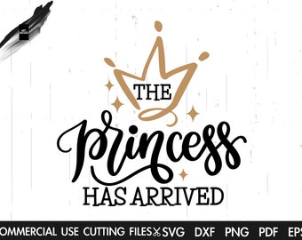 Download Princess Arrived Svg Etsy