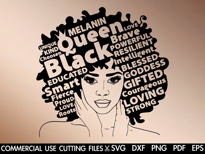 Free Free 86 Strong Woman Empowered Svg Black Woman Svg Free SVG PNG EPS DXF File
