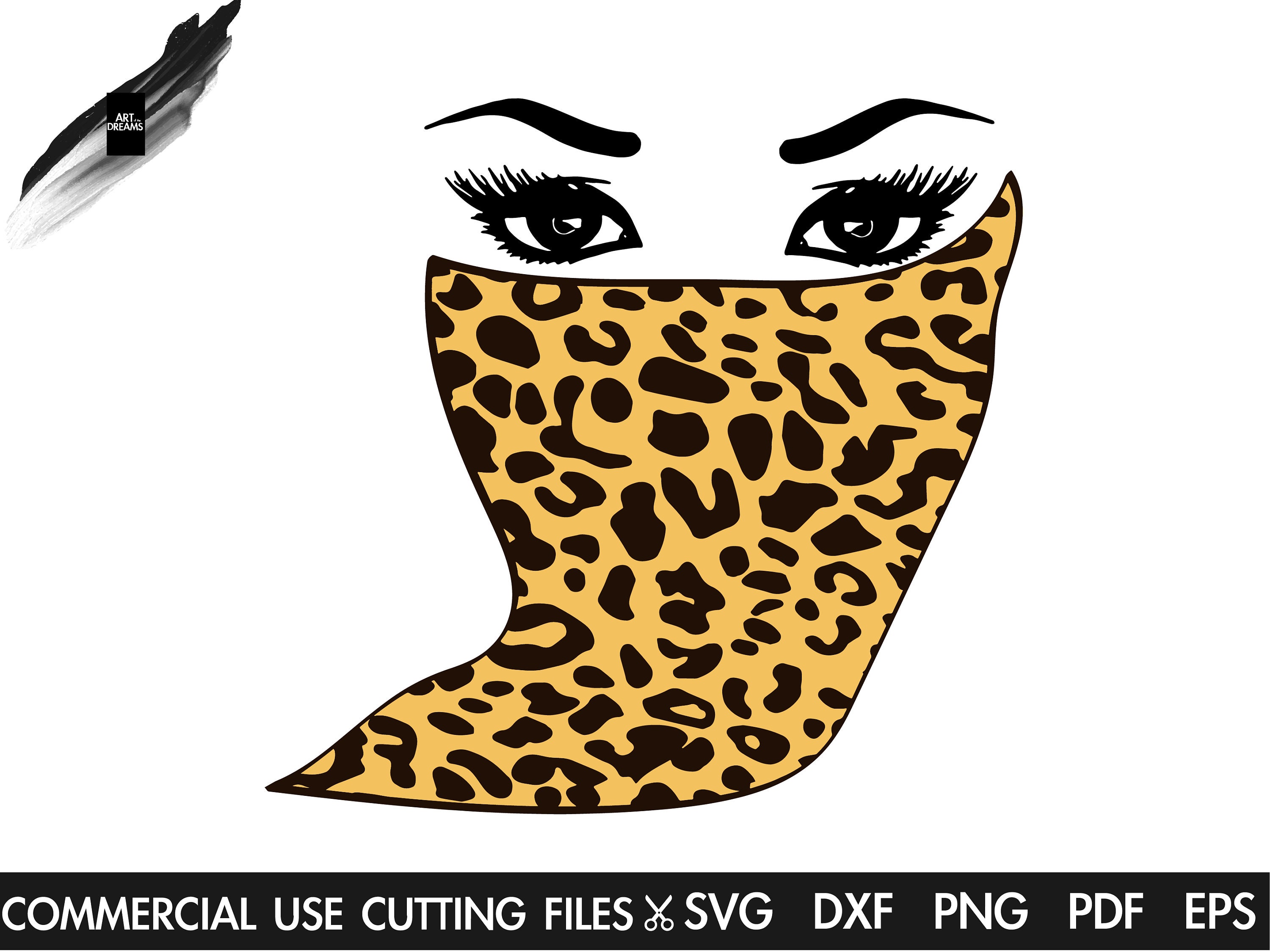 Download Face Mask Leopard Print Svg Eyelashes Svg Quarantine Svg Stay Safe Svg Beautiful Eyes Svg Animal Print Svg Afro Svg Silhouette Cricut