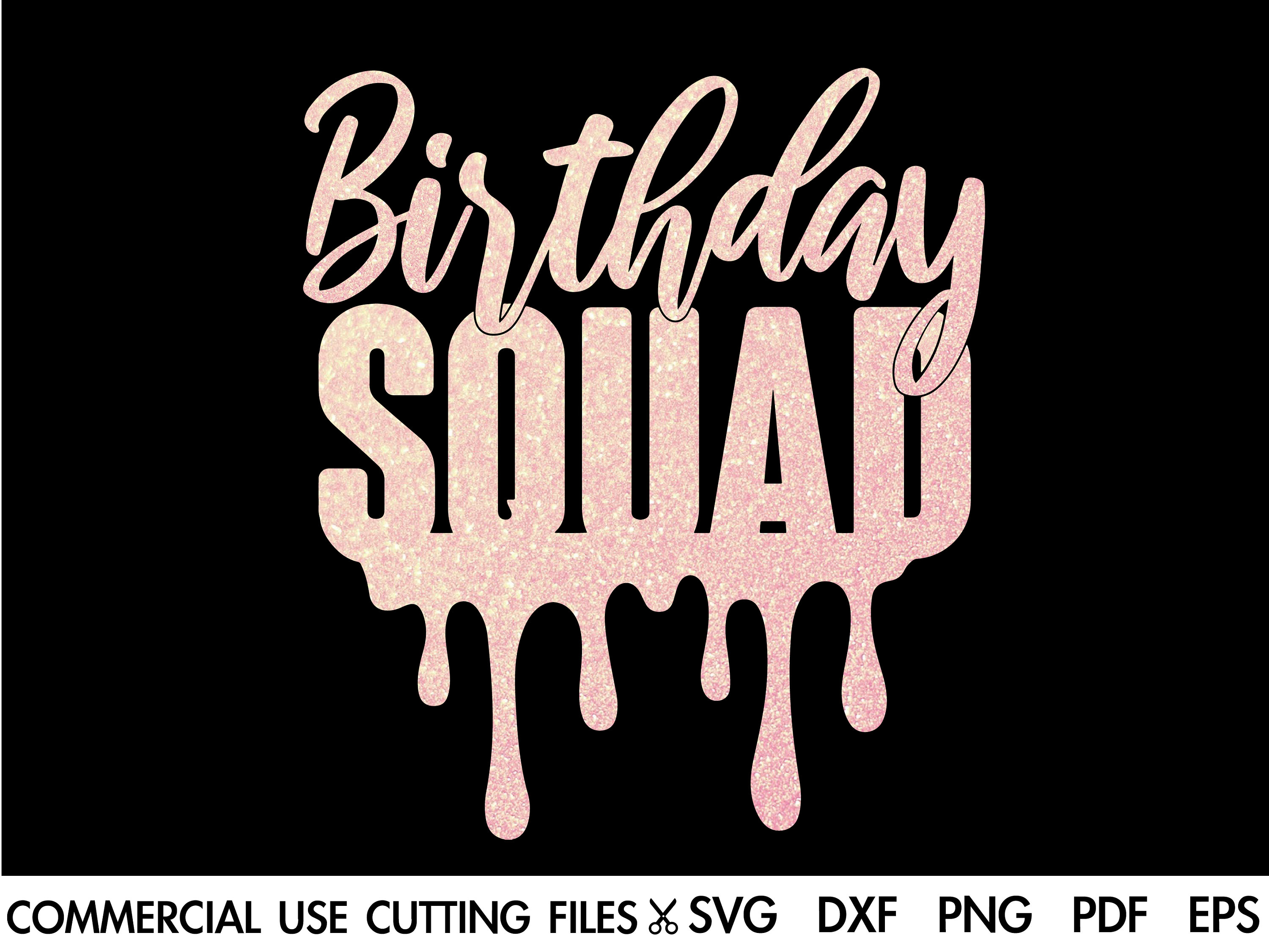 Download Birthday Squad Svg Birthday Drip SVG Birthday Princess Svg ...
