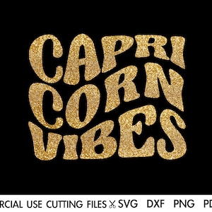 Capricórnio Vibes SVG, Capricórnio SVG, Temporada Capricórnio Svg, Presente de Aniversário Capricórnio Svg, Camiseta Capricórnio Svg Arquivo de Corte Silhueta Sublimação