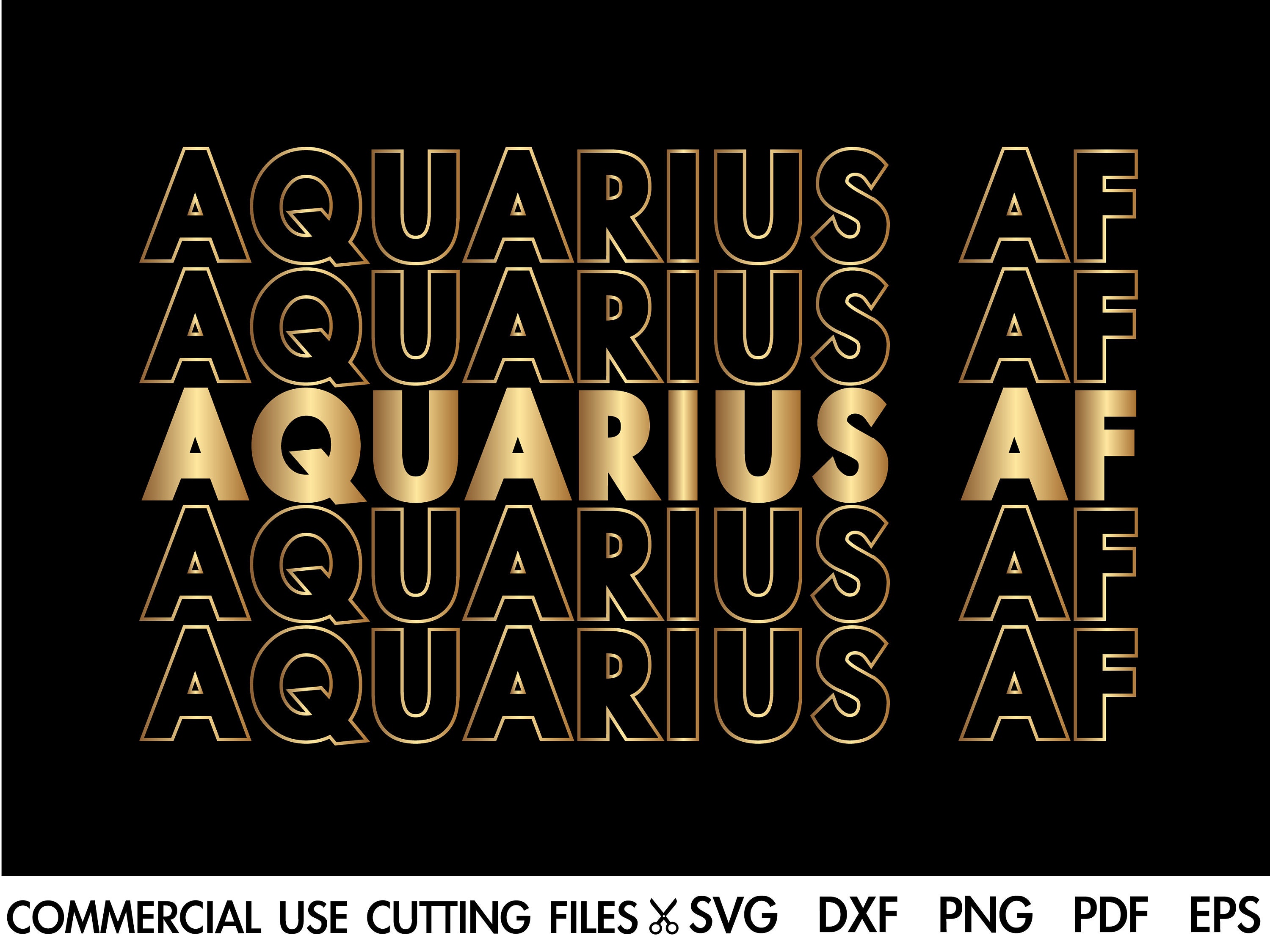 Download Aquarius Af Svg Aquarius Svg Afro Svg Birthday Gift Svg February Svg January Svg Zodiac Shirt Svg Cut File Silhouette Cricut