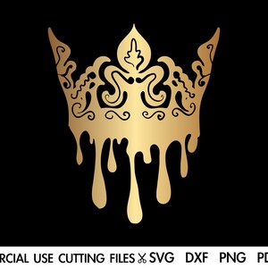 Crown SVG, Drippin&#39; Crown Svg, Melanin Svg, Afro Svg, Dope Svg, Queen&#39;s Crown Svg, King&#39;s Crown Svg, Black Woman Svg, King SVG, Black Man