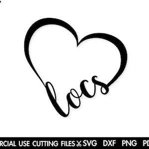Locs SVG, Black Woman SVG, Loc&#39;d Svg, Dreadlocks Svg, Afro Svg, Black History Month SVG, Afro Woman Svg, Black Queen Svg Cut File