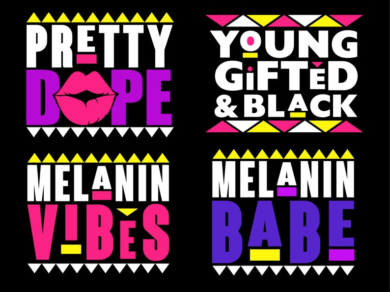 Download 50 AFRO SVG Bundle Vol.2 Black History Month SVG Afro ...