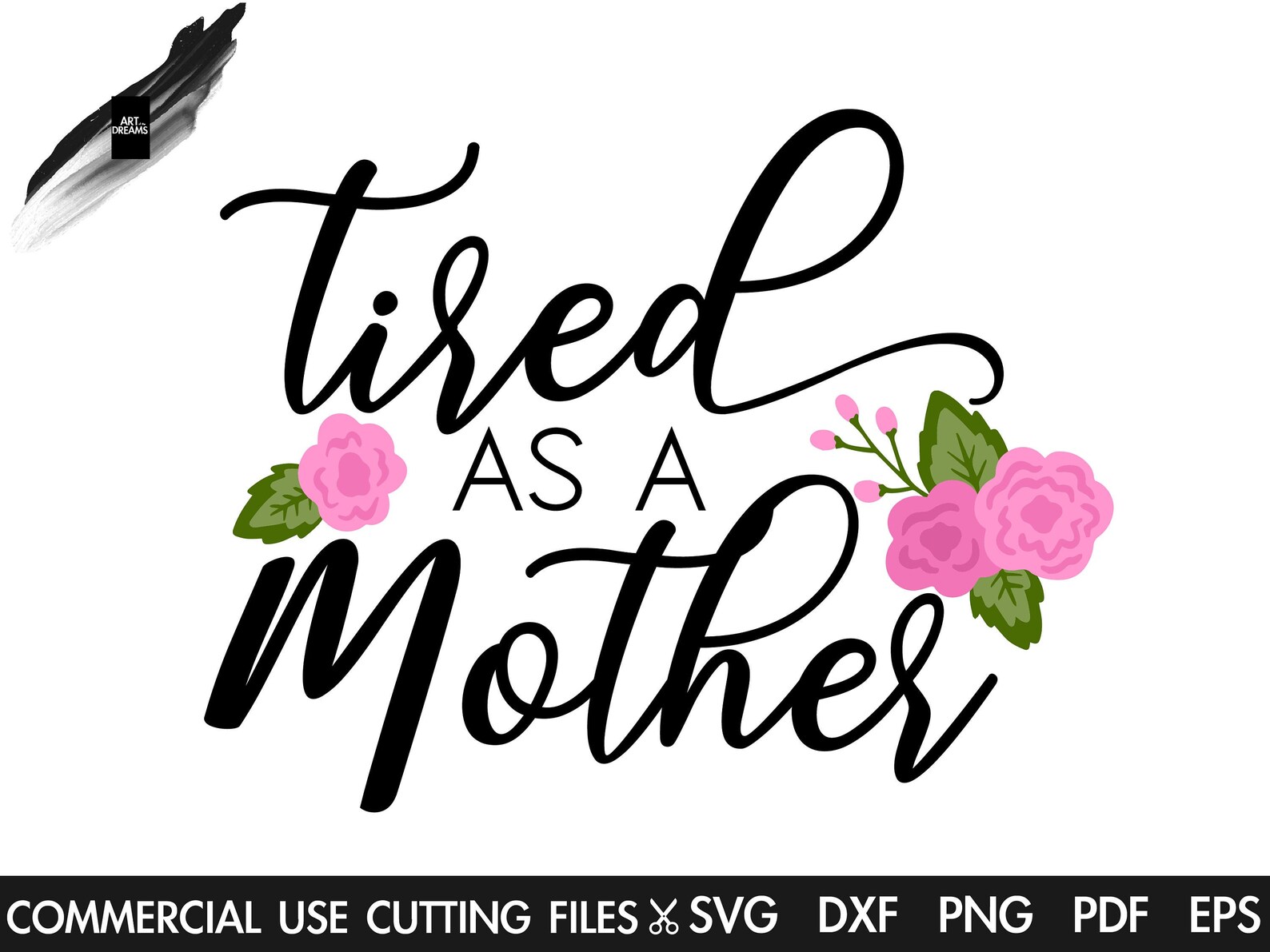 Download Tired As A Mother SVG Hustler Svg Hustle Hard Svg Mother ...