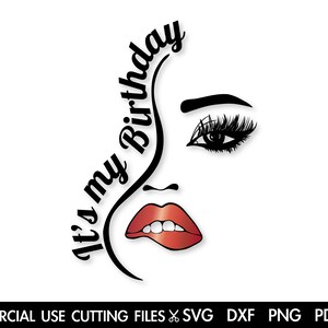 Het is mijn verjaardag SVG, Verjaardag Svg, Verjaardag Prinses Svg, Verjaardag Shirt Svg Cut File For Silhouette, Cricut Machines Svg/Dxf/Png/Pdf