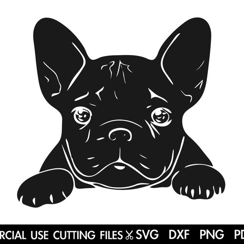Dog SVG French Bulldog SVG Frenchie Svg Puppy Svg Rescue - Etsy