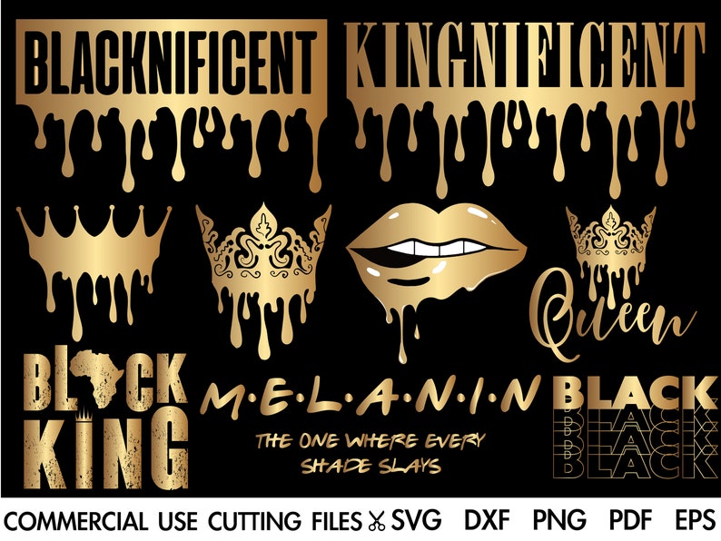 Download 45 AFRO SVG Bundle Vol.3 Black History Month SVG Afro ...