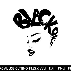 Black Queen Svg, Black History Month Svg, I Am Black History SVG, Black Girl Svg, Black Woman Svg, Afro Svg, African American Svg