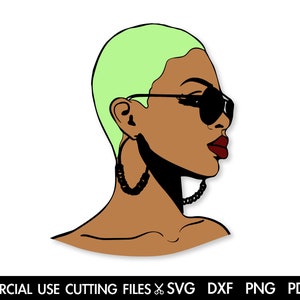 Afro SVG,Natural Hair Svg, Black Woman SVG, Black History Month SVG, Woman Svg, Afro Woman Svg, Black Queen Svg Cut File