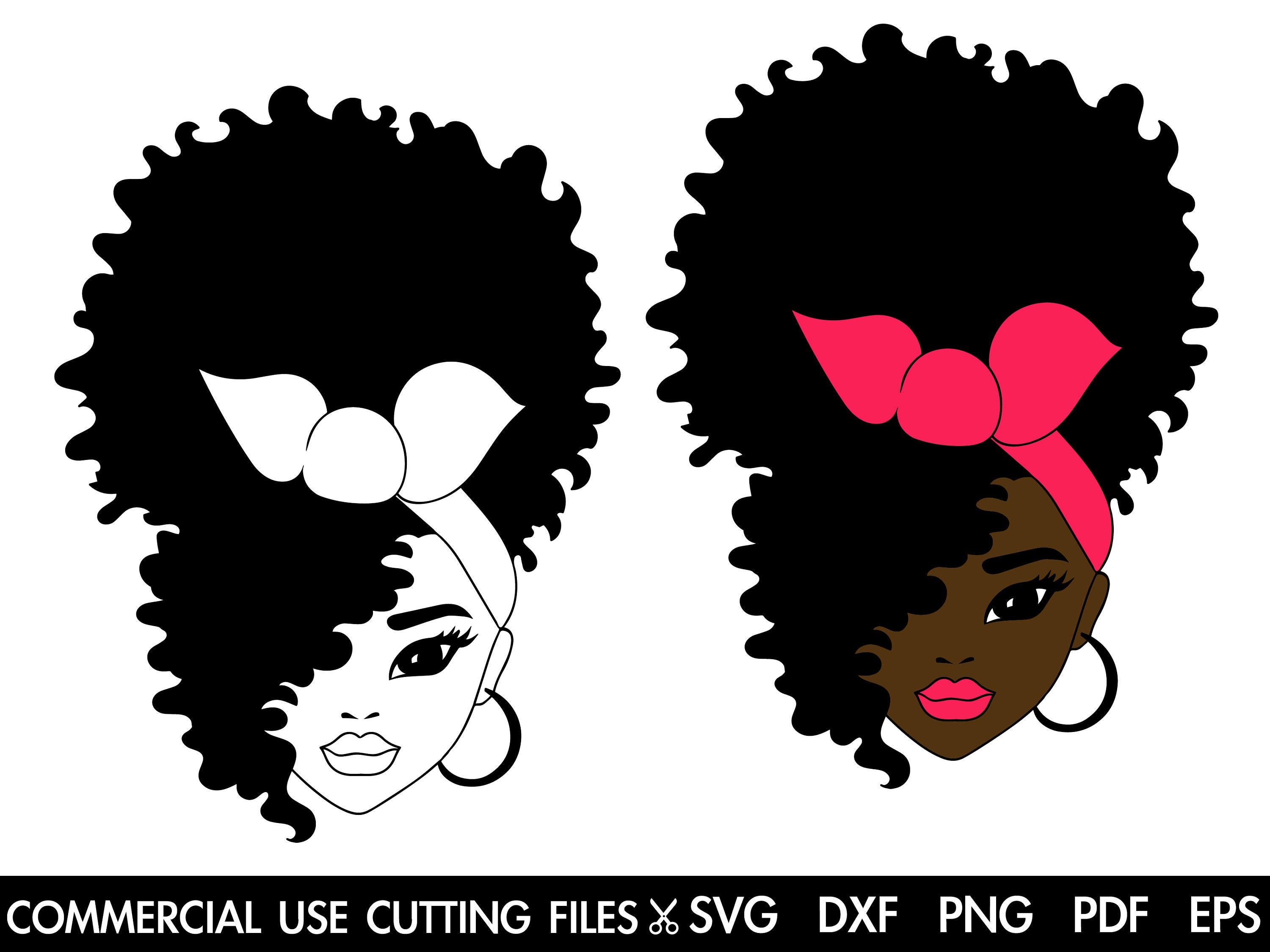 Black Girl SVG, Black Woman SVG, Black History Month SVG, Woman Svg