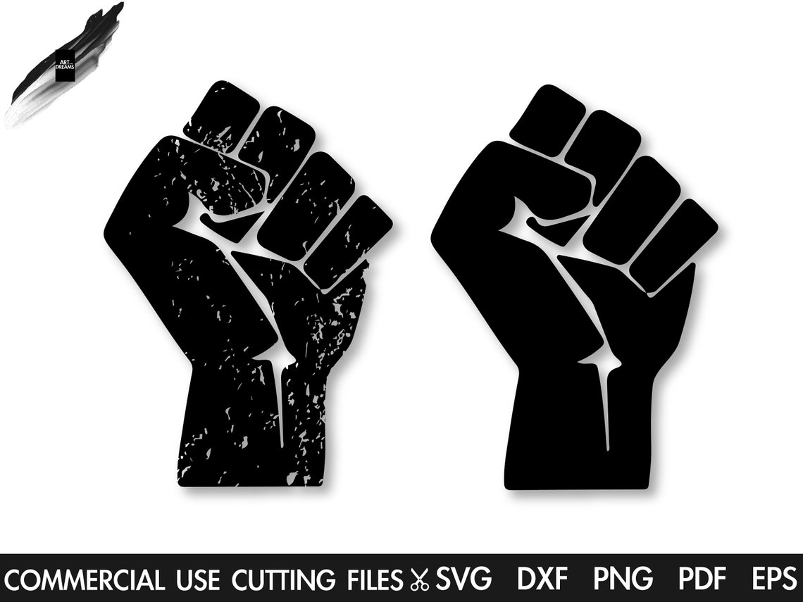 Fist SVG Power Fist Svg Black Power Fist Svg Afro Svg | Etsy Australia