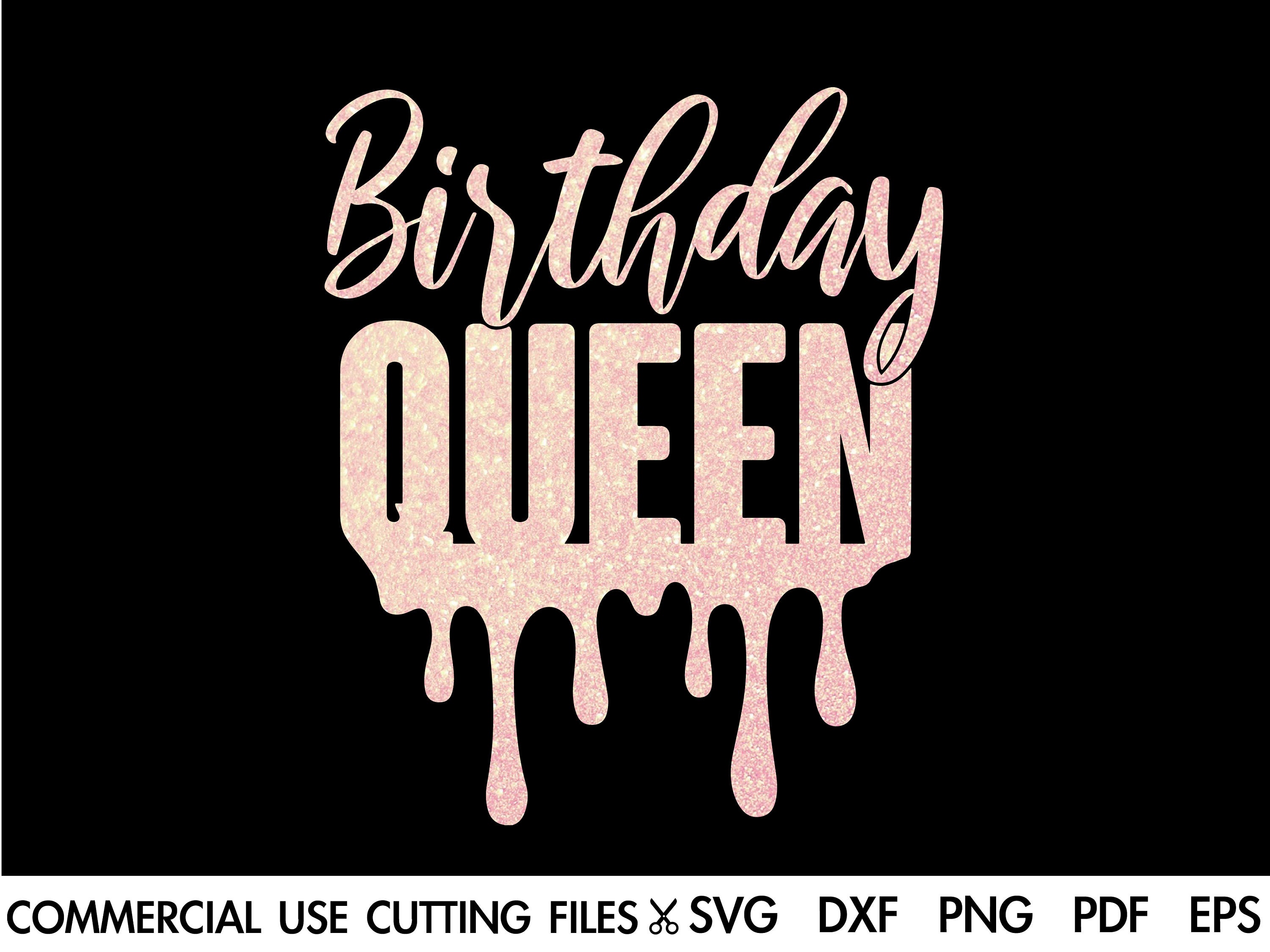 Birthday Queen Svg Birthday Svg Birthday Princess Svg Etsy Uk