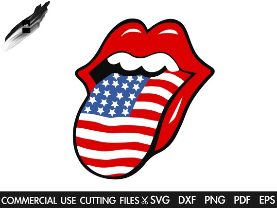 Download Usa Lips Svg Lips American Flag Svg 4th Of July Svg Usa Etsy