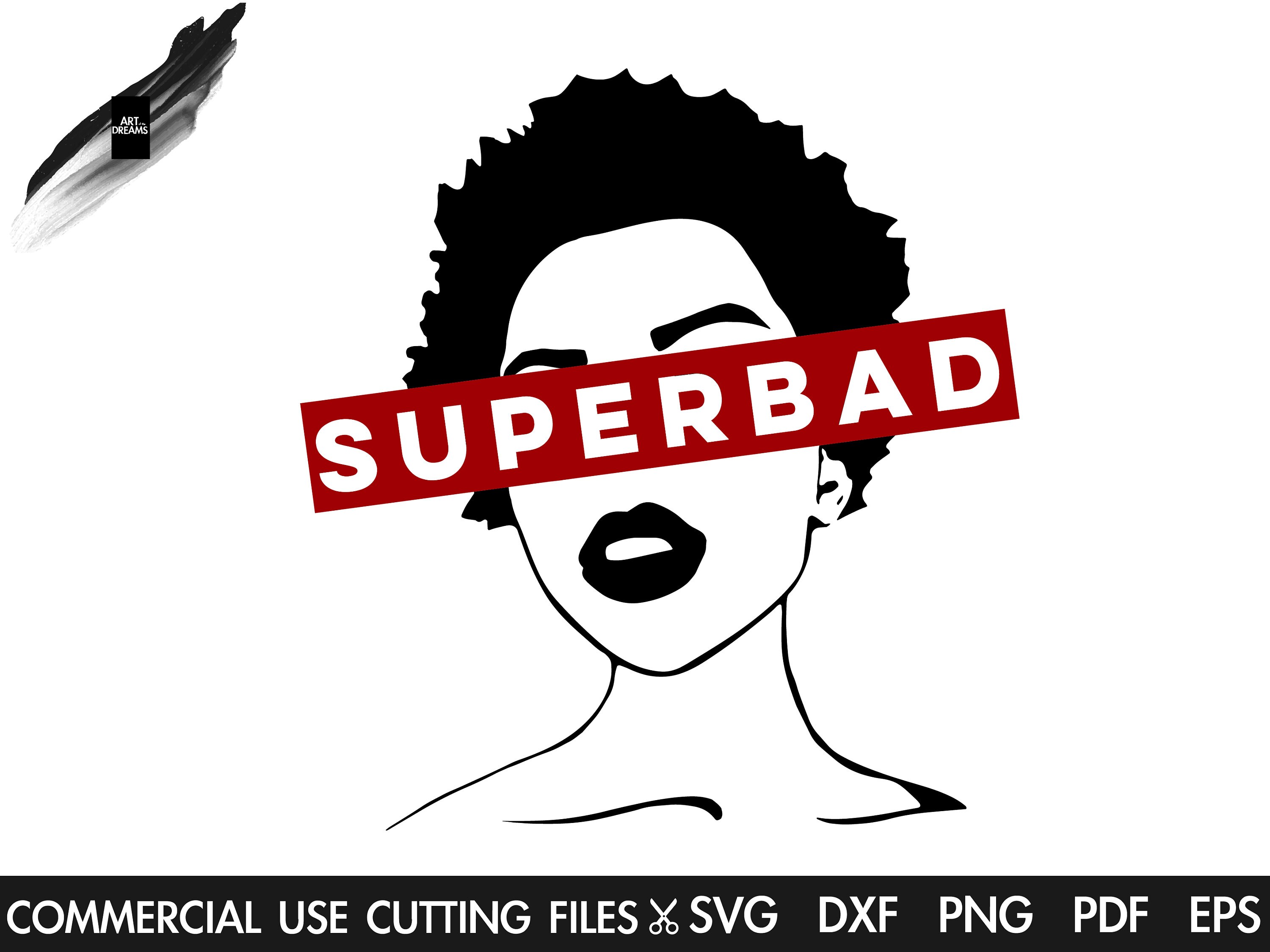 Download Superbad Svg Natural Hair Svg Black Woman Svg Black History Month Svg Woman Svg Afro Woman Svg Black Queen Svg Cut File