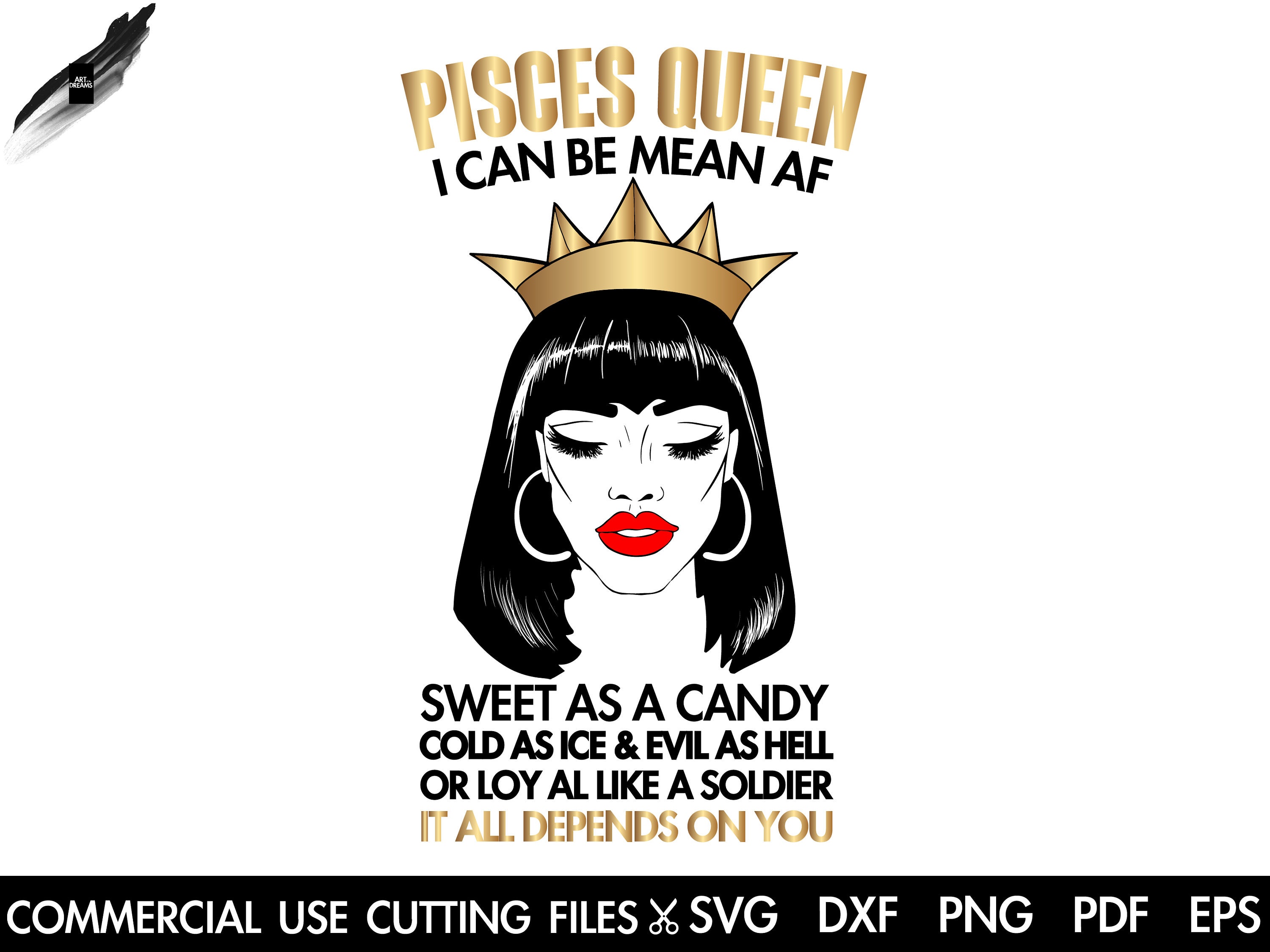 Free Free Pisces Queen Svg 501 SVG PNG EPS DXF File