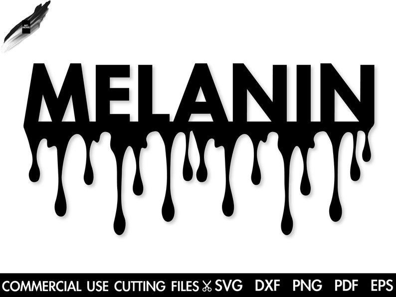 Melanin Drippin' SVG Melaninaire Melanin Svg Afro Svg - Etsy