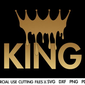 King SVG, King Drippin&#39; Svg, Dope Svg, Black King Svg, Crown King Svg, Afro Svg, Man Svg, Black Man Svg, Melanin Svg, Man Shirt Svg Cut File