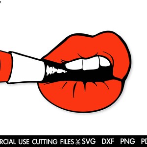 Lips SVG, Red Lips Svg, Lipstick Svg, Dope Svg, Afro Svg, Mua Svg, Slay Svg, Makeup Svg, Glam Svg, Women Svg Cut File Silhouette, Cricut