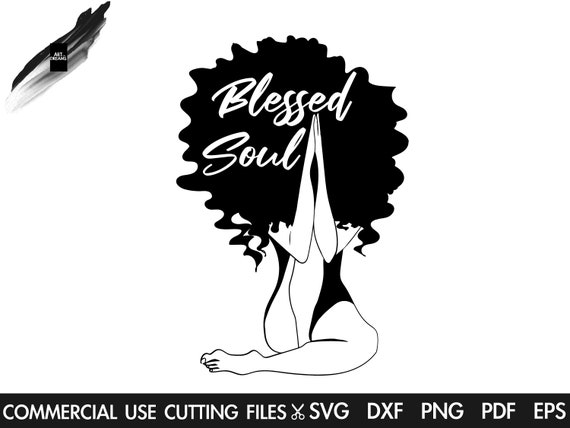 Download Afro Svg Black Girl Praying Svg Afro Praying Svg Afro Woman Etsy