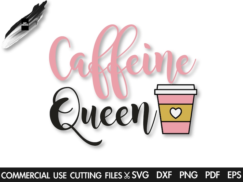 Free Free 283 Coffee Queen Svg SVG PNG EPS DXF File