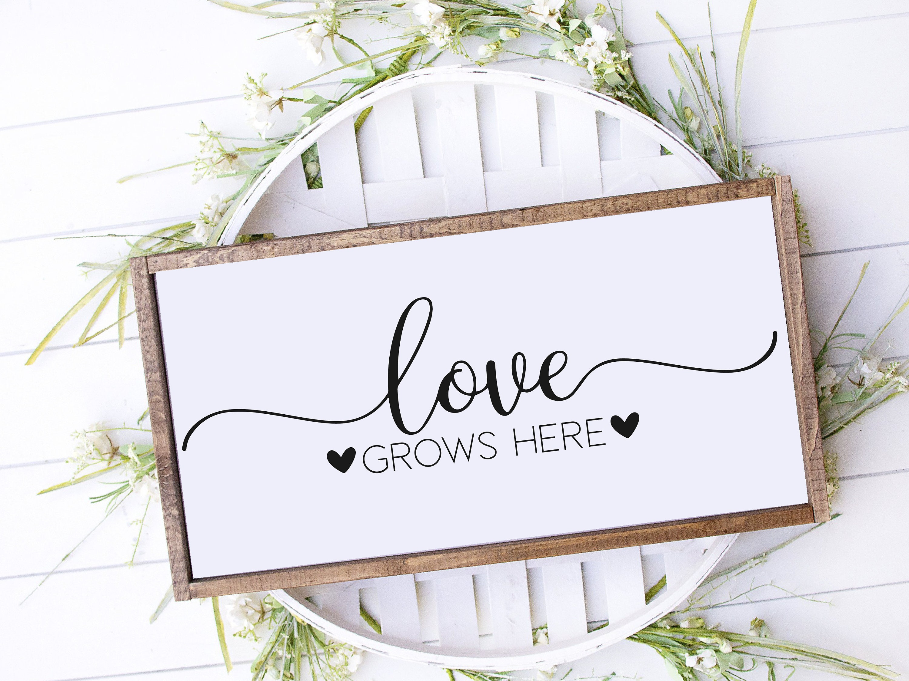 Download Love Grows Here Svg Love Svg Home Sign Svg Svg For Signs Rustic Svg Love Quotes Svg Wedding Svg