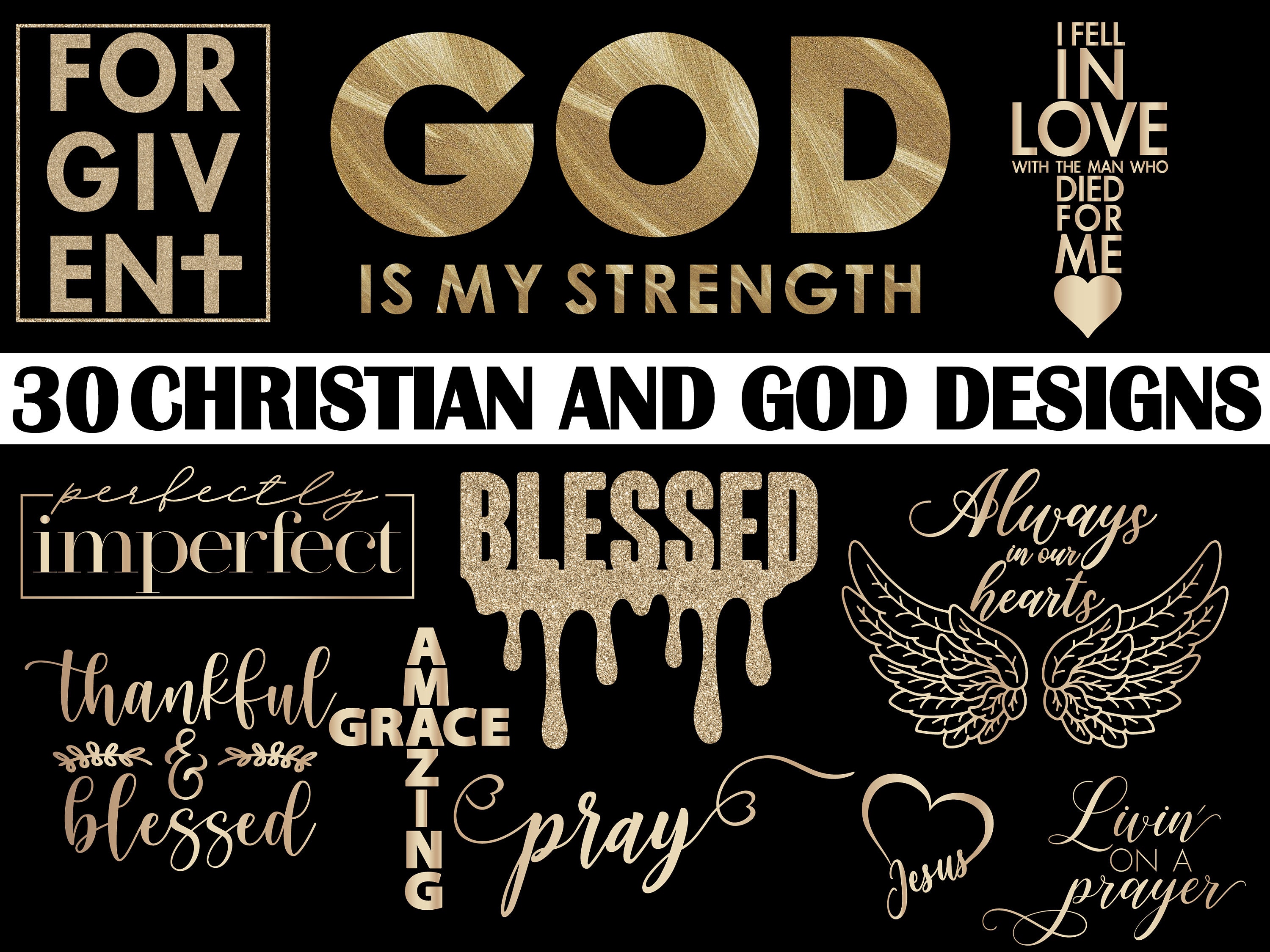 Download Christian And God Svg Bundle Jesus Svg Religious Svg Faith Svg Blessed Svg Thanksgiving Svg Church Svg Cut Files