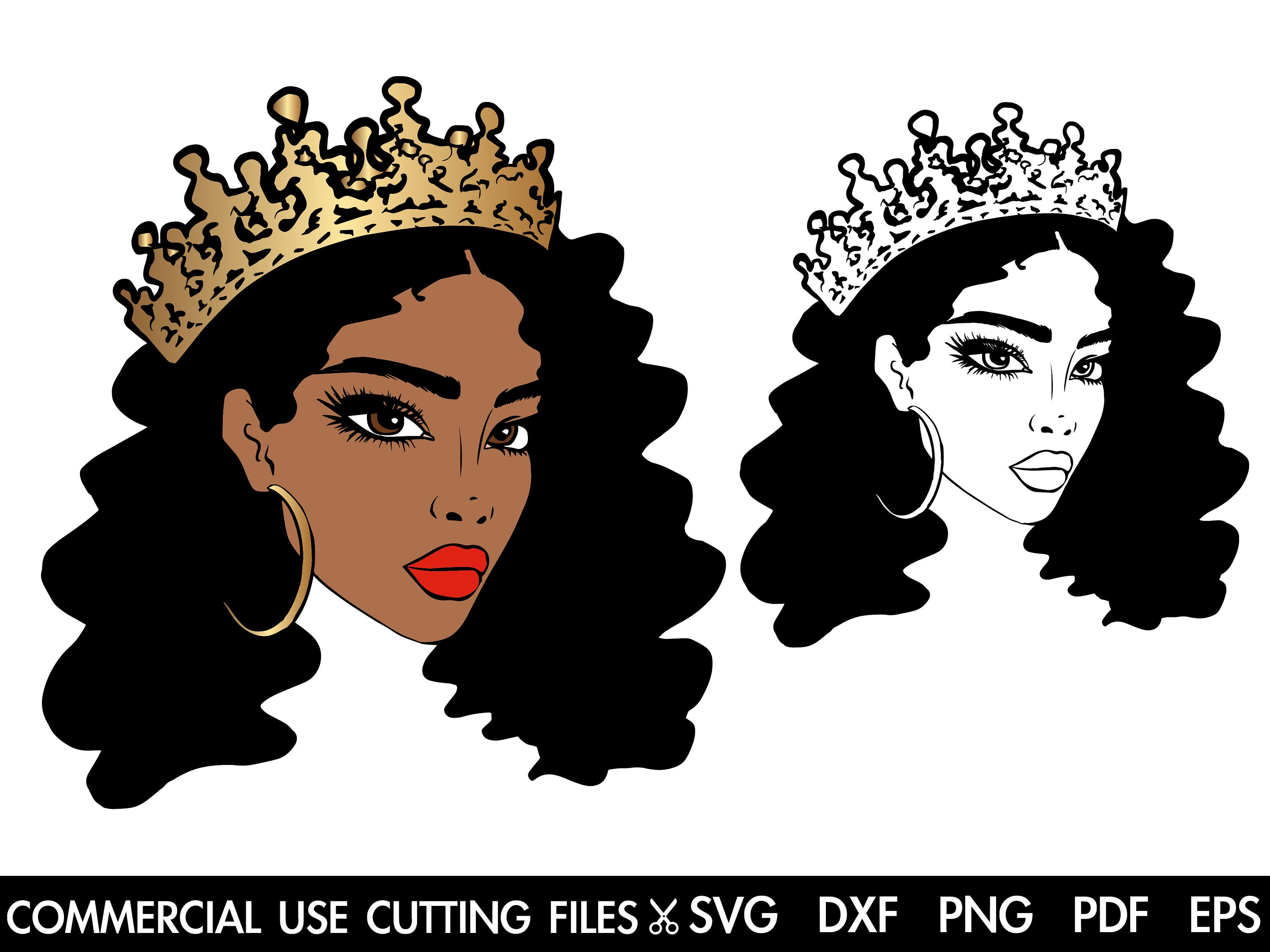 Black Queen Crowns