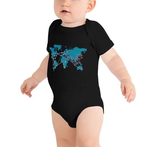 Pandemie Baby Onesie | Baby korte mouw een stuk | Pandemic Bordspel Baby Bodysuit