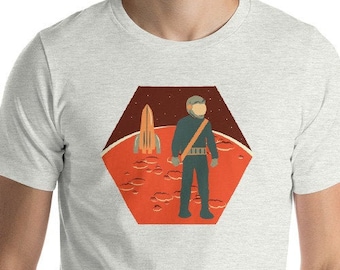 Terraforming Mars Shirt | On Mars Board Game Shirt | Short-Sleeve Unisex T-Shirt