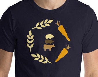 Agricola Board Game Shirt | Short-Sleeve Unisex T-Shirt