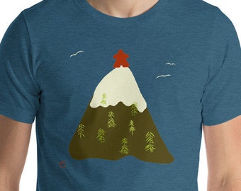 Mountain Top Meeple | Short-Sleeve Unisex T-Shirt