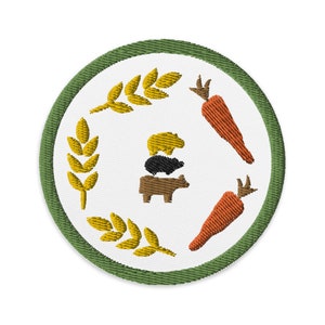 Agricola Embroidered Patch | Board Game Gift