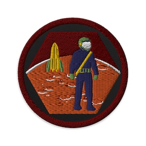 Terraforming Mars Embroidered Patch | Board Game Gift