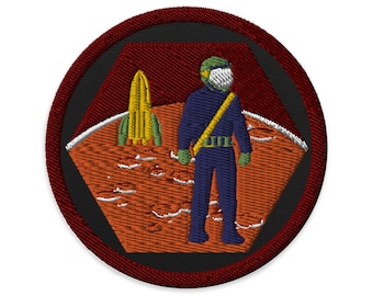 Terraforming Mars Embroidered Patch | Board Game Gift