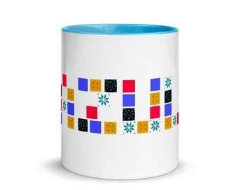 Azul Board Game Mug | Two-Tone Mug