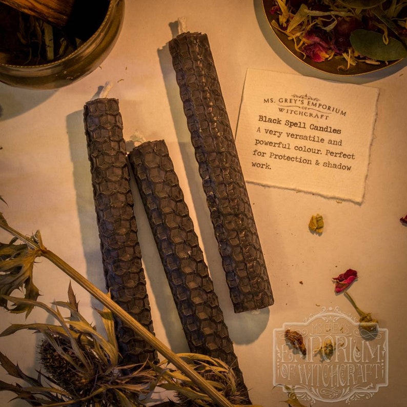 The Witches Dozen Beeswax Collection set of 13 spell candles for use in Spells & Rituals. image 3