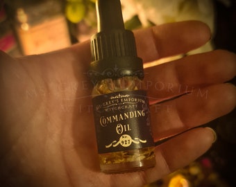 Commanding Oil | Control Oil | Domination OilRitual Oil | Conjure Oil | Anointing Oil | Witchcraft | Spell Candles | Chime Candles