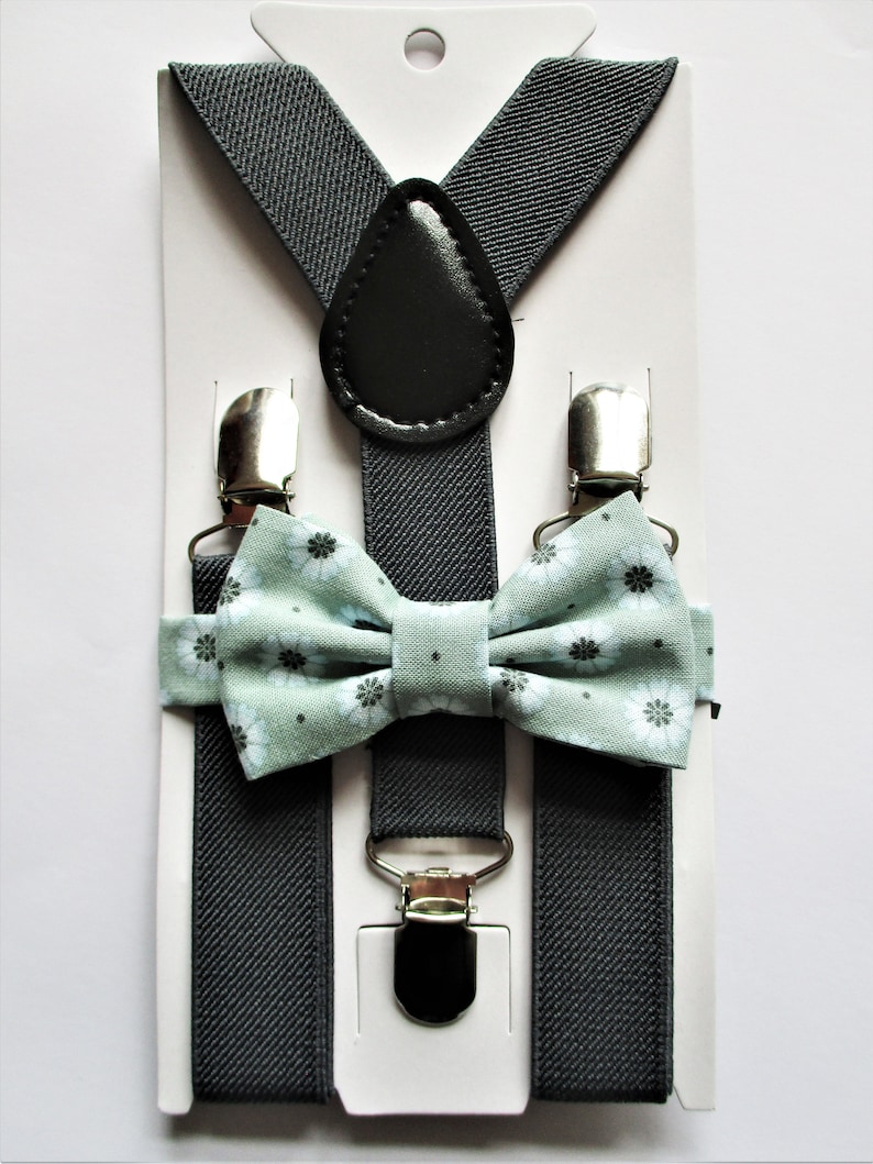 Child's bow tie and braces set handmade 100 cotton Etsy Child's bow tie and braces set handmade 100 cotton Etsy